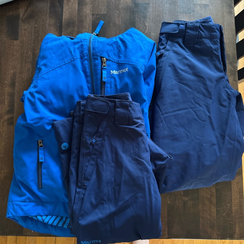 Marmot Ski Set